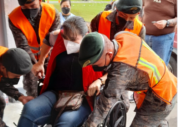 Ejército apoya en Plan Nacional de Vacunación contra COVID-19