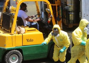 Trasladan nuevo cargamento de precursores químicos para su incineración