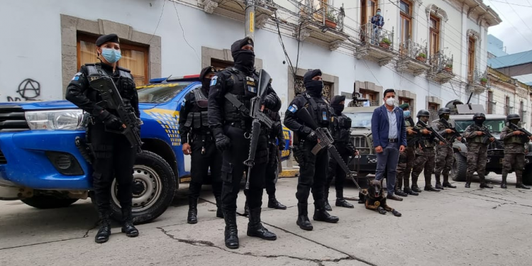 Fuerza de Tarea Tecún Umán destaca elementos a Quetzaltenango