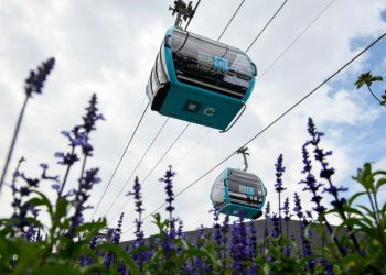 Autoridades mexicanas resaltaron la importancia de brindar un buen servicio con el Cablebus. Foto: Gobierno de Mëxico