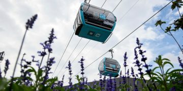 Autoridades mexicanas resaltaron la importancia de brindar un buen servicio con el Cablebus. Foto: Gobierno de Mëxico