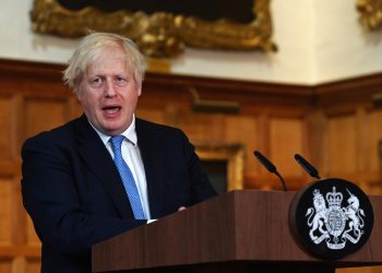 El primer ministro británico, Boris Johnson