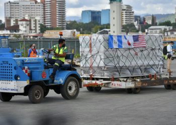 El 8 de julio ingresó al país una donación de Estados Unidos por 1.5 millones de vacunas contra COVID-19.