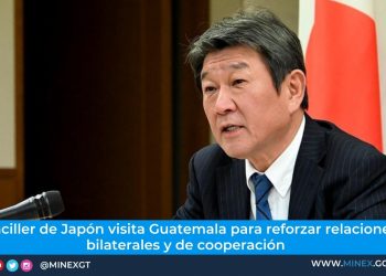 El canciller de Japón realiza una visita de dos días en el país, para fortalecer los lazos de amistad y cooperación.