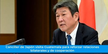 El canciller de Japón realiza una visita de dos días en el país, para fortalecer los lazos de amistad y cooperación.