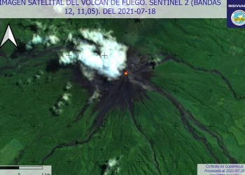 Explosiones volcán de Fuego