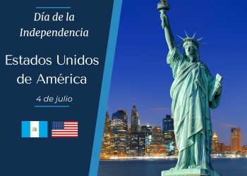 Guatemala felicita a Estados Unidos en su aniversario de independencia
