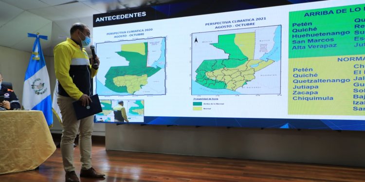 Insivumeh comparte la perspectiva climática agosto-octubre 2021