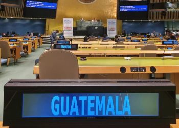 La titular de Segeplan, Keila Gramajo, presentó los avances en la ONU.