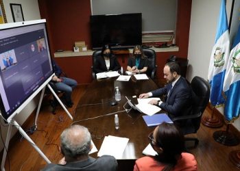 Los cancilleres de Guatemala y Canadá se reunieron este martes de forma virtual.