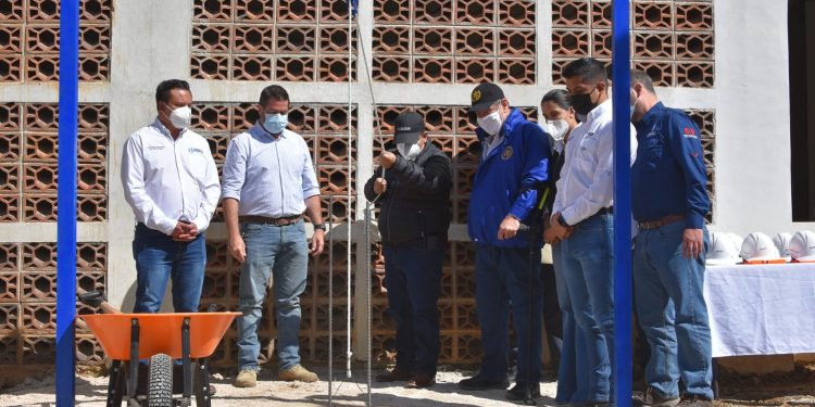 Primera piedra construcción hospital San Pedro Nécta