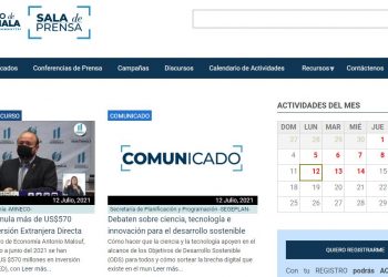 Gobierno pone en funcionamiento plataforma digital de información
