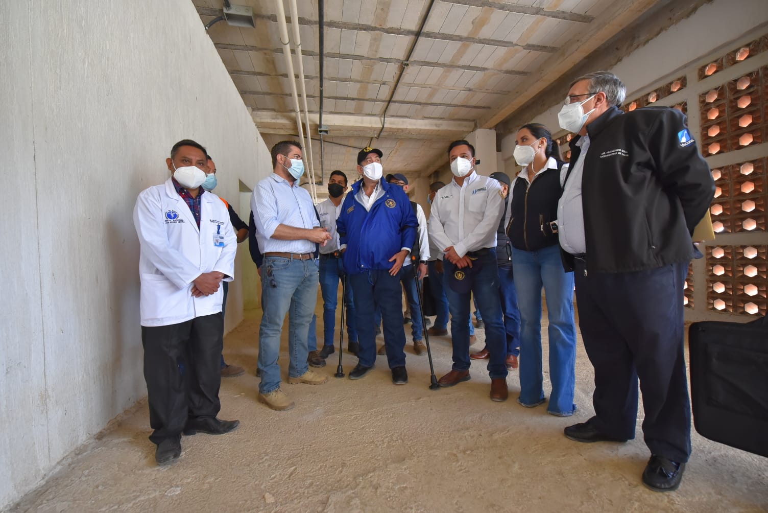 Supervisan instalaciones del nuevos hospital San Pedro Nécta