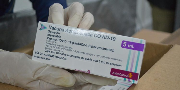 Próxima semana ingresará lote de 150 mil dosis de vacunas AstraZeneca, donado por México