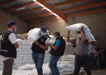 Avanza entrega de NutriNiños en Alta Verapaz