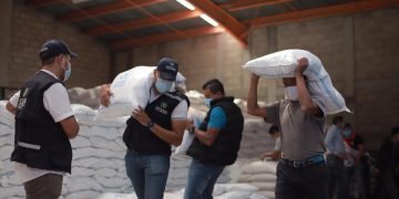 Avanza entrega de NutriNiños en Alta Verapaz