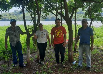 Realizan jornada de limpieza en laguna de Jutiapa