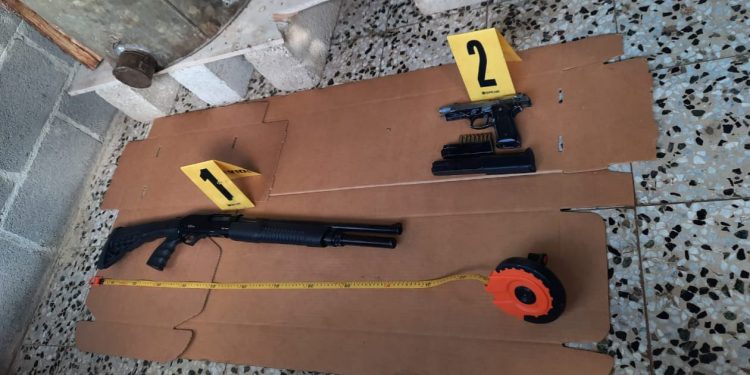 Incautación de armas