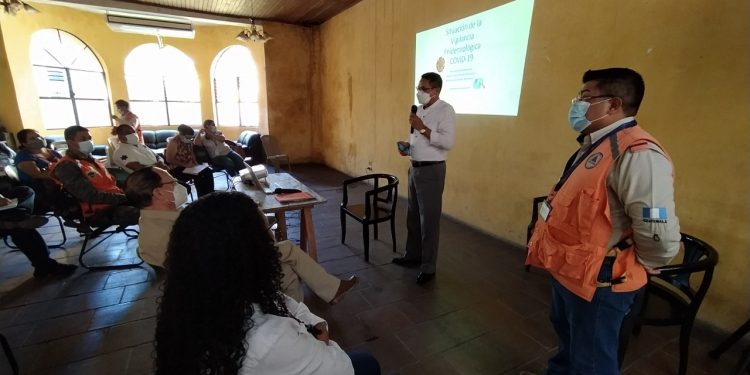 COE de Suchitepéquez se reúne para abordar el Plan Departamental de Respuesta