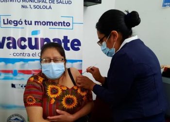 Continúa el Plan de Vacunación contra COVID-19 en Sololá
