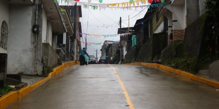 Inauguran los primeros proyectos de 2021 en La Reforma, San Marcos