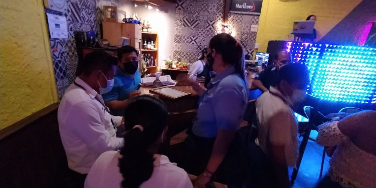 Inspeccionan centros nocturnos en Suchitepéquez