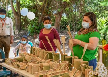 Clausura del curso de artesanía de bambú en Baja Verapaz