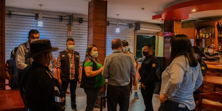 Continúa verificación de protocolos de bioseguridad en Baja Verapaz