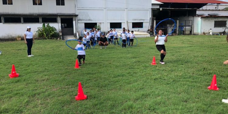 Realizan actividades deportivas en Puerto Barrios