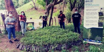 Servidores cívicos efectúan campaña de reforestación en Zacapa