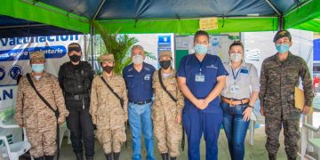 Supervisan centros de vacunación en El Progreso