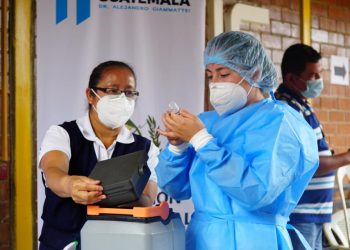Jalapa reporta más de 19 mil dosis contra coronavirus administradas