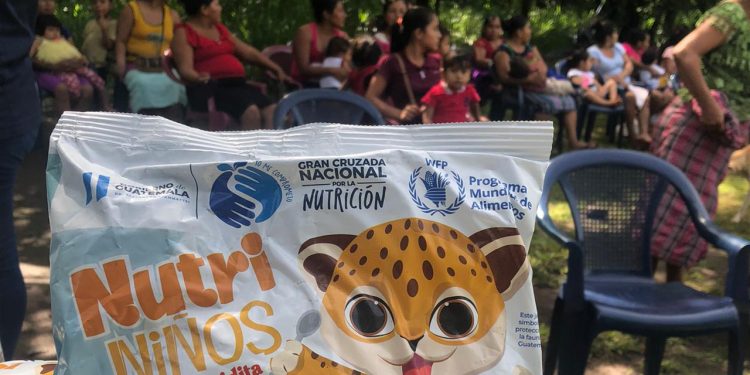 Nueva dotación de NutriNiños llega a comunidades de Retalhuleu
