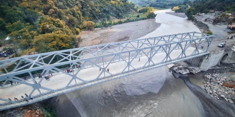 CIV habilita puente sobre río Copón, en Quiché
