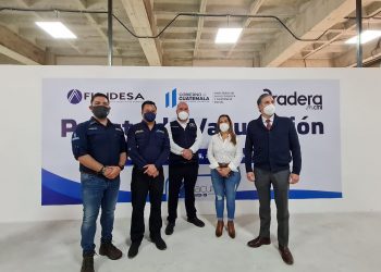 Habilitan puesto de vacunación contra el coronavirus en Huehuetenango