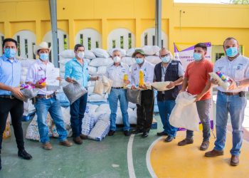 Última fase de apoyo alimentario a afectados por el COVID-19 beneficia a organizaciones campesinas de El Progreso