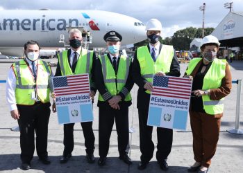 Arriban 3 millones de dosis de la vacuna contra el COVID-19, donadas por Estados Unidos