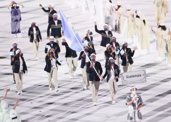 Guatemala en desfile de Tokio 2021
