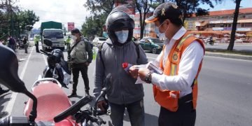 Instalan operativo de seguridad vial en la calzada Roosevelt
