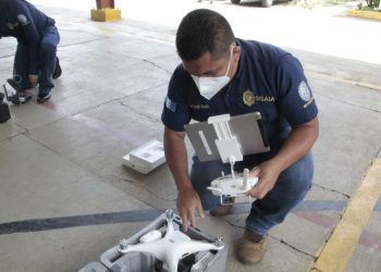 Capacitan a agentes de la Policía Nacional Civil en el uso de drones