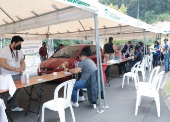 Habilitan nuevo centro de vacunación contra COVID-19 en Cámara Guatemalteca de la Construcción