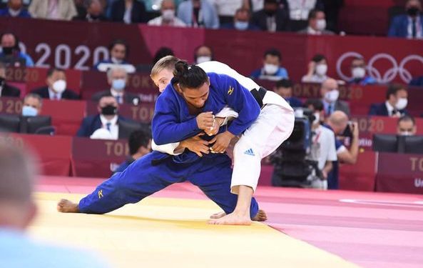 Tokio 2021: Judoca José Ramos en competencia.