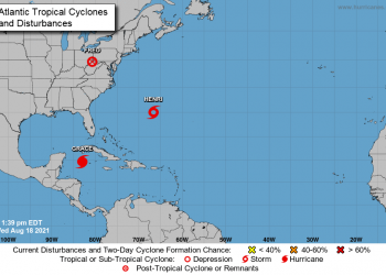 Grace es ya el segundo huracán de 2021 en el Atlántico