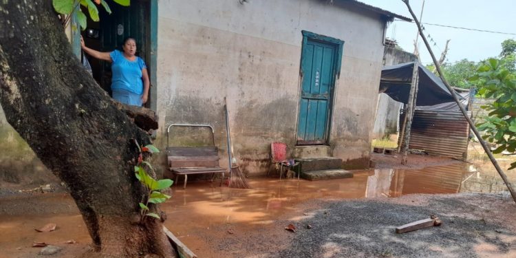 Durante el fin de semana las lluvias provocaron inundaciones en diferentes partes del país.