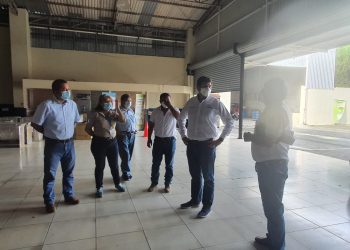 El Director General del IGM visitó las instalaciones en Tecún Umán , San Marcos
