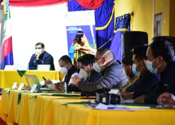 En la reunión participó el jefe edil de San Andrès Xecul y autoridades de Copresam