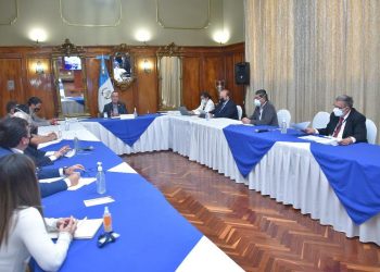 COVID-19: En la reunión se analizaron soluciones viables e inmediatas.