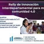 Conozca cómo participar en el Rally de Innovación Interdepartamental para mi Comunidad 4.0