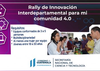 Conozca cómo participar en el Rally de Innovación Interdepartamental para mi Comunidad 4.0