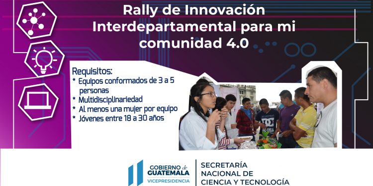 Conozca cómo participar en el Rally de Innovación Interdepartamental para mi Comunidad 4.0